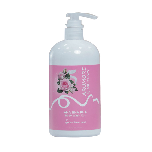 Sữa Tắm Arumore AHA BHA PHA Body Wash (500ml) #Rose