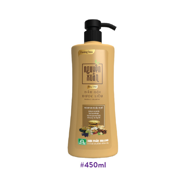Dầu Gội Dược Liệu Cho Tóc Bết Nguyên Xuân (450ml)