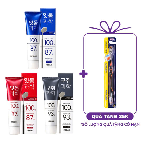 Kem Đánh Răng Giúp Chống Viêm Nướu , Giảm Hôi Miệng MEDIAN Gum Science Toothpaste (120g)