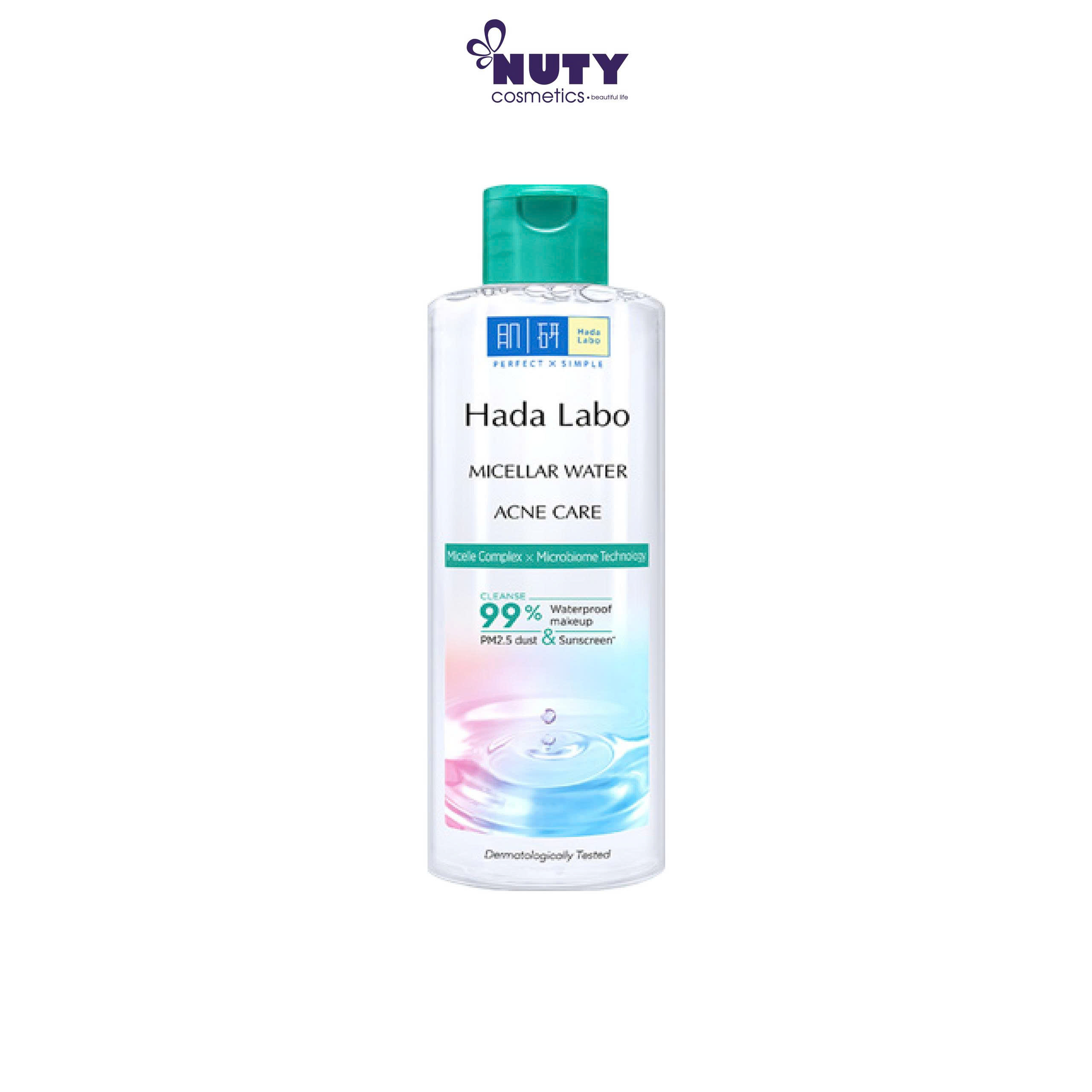 Nước Tẩy Trang Sạch Sâu Cho Da Mụn, Nhạy Cảm Hada Labo Micellar Water Acne Care (240ml)