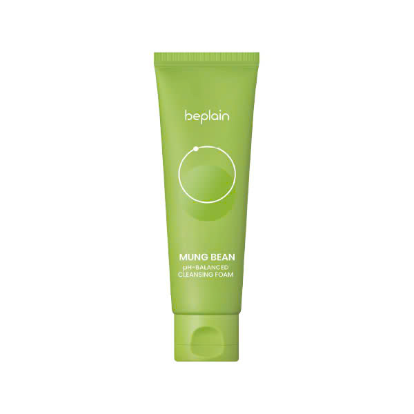 Sữa Rửa Mặt Chiết Xuất Đậu Xanh Beplain Mung Bean PH-Balanced Cleansing Foam (160ml)
