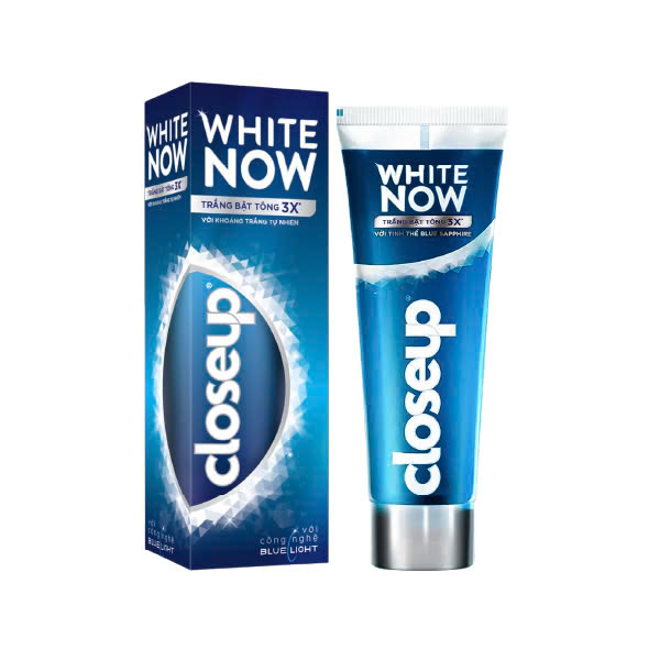 Kem Đánh Răng Dạng Gel Khoáng Trắng Tự Nhiên Hương Bạc Hà The Mát Closeup White Now (100g)