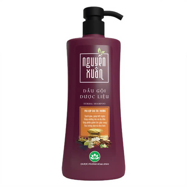 Dầu Gội Dược Liệu Cho Tóc Thường Nguyên Xuân Herbal Shampoo (450ml)