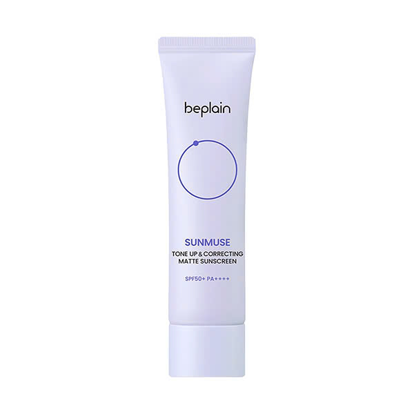Kem Chống Nắng Nâng Tông, Kiềm Dầu Mịn Lì Beplain Sunmuse Tone Up & Correcting Matte Sunscreen SPF50+ PA++++ (50ml)