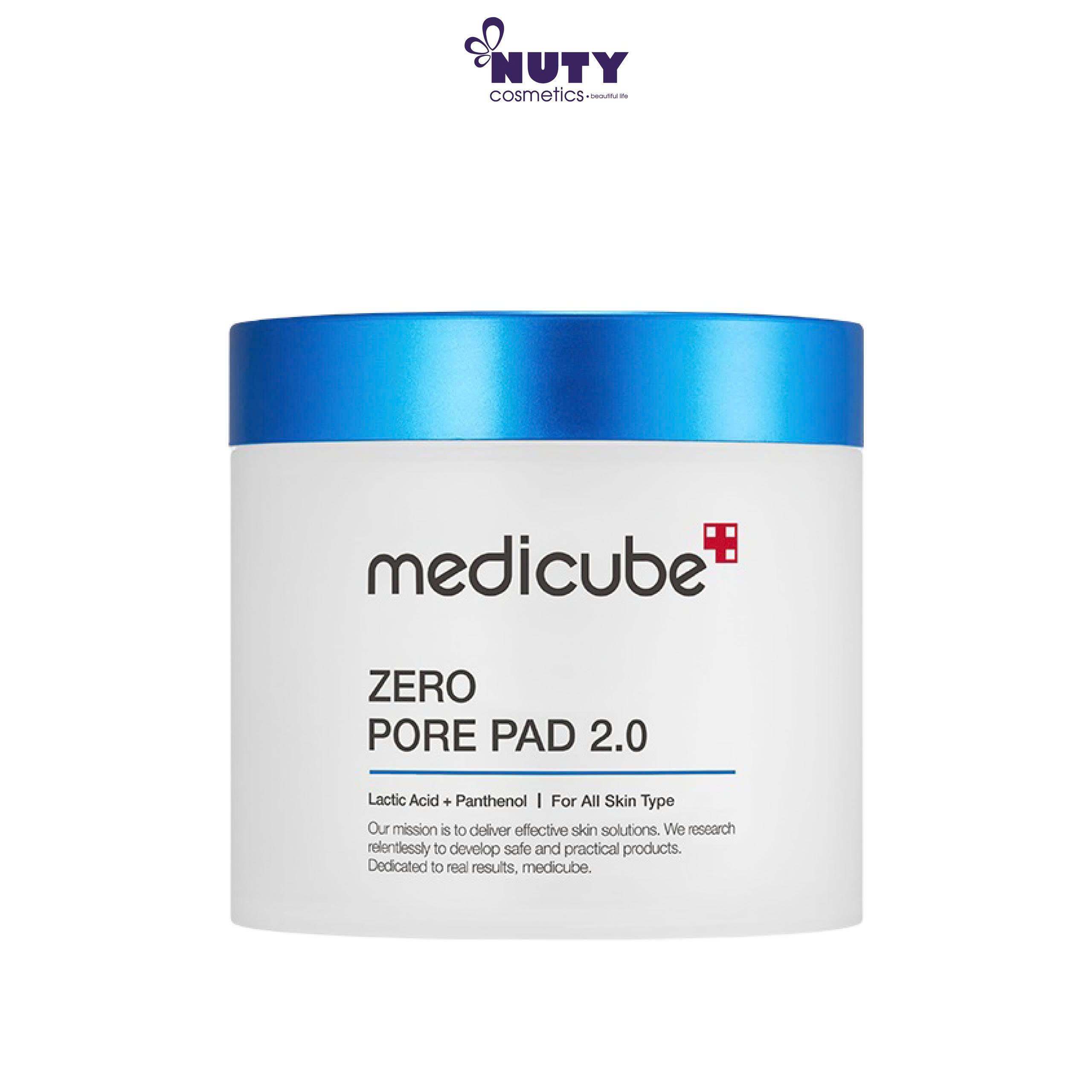Toner Dạng Miếng Giúp Thu Nhỏ Lỗ Chân Lông Medicube Zero Pore Pad 2.0 (70 miếng)