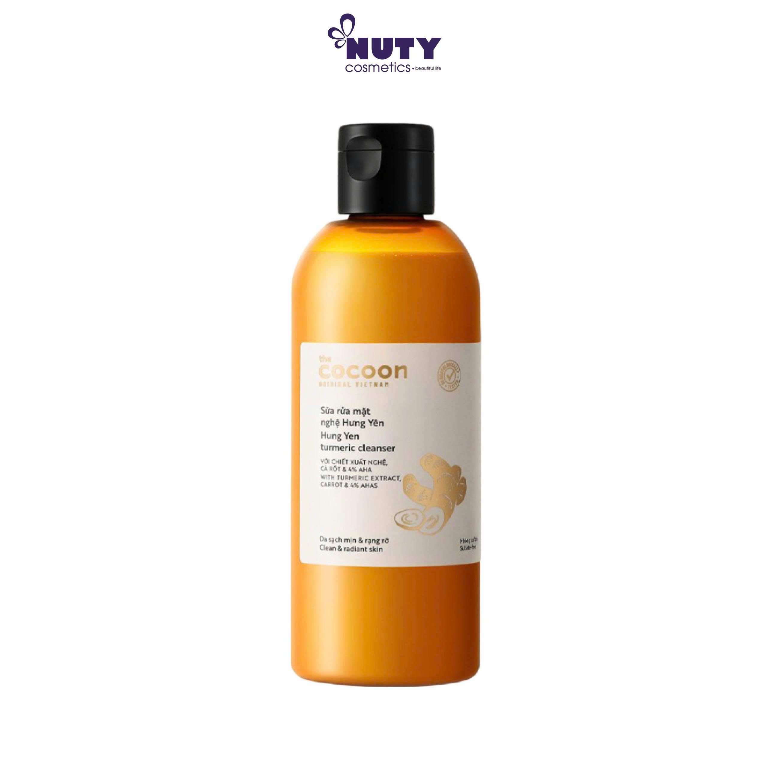 Sữa Rửa Mặt Chiết Xuất Nghệ Hưng Yên Cocoon Hung Yen Turmeric (310ml)