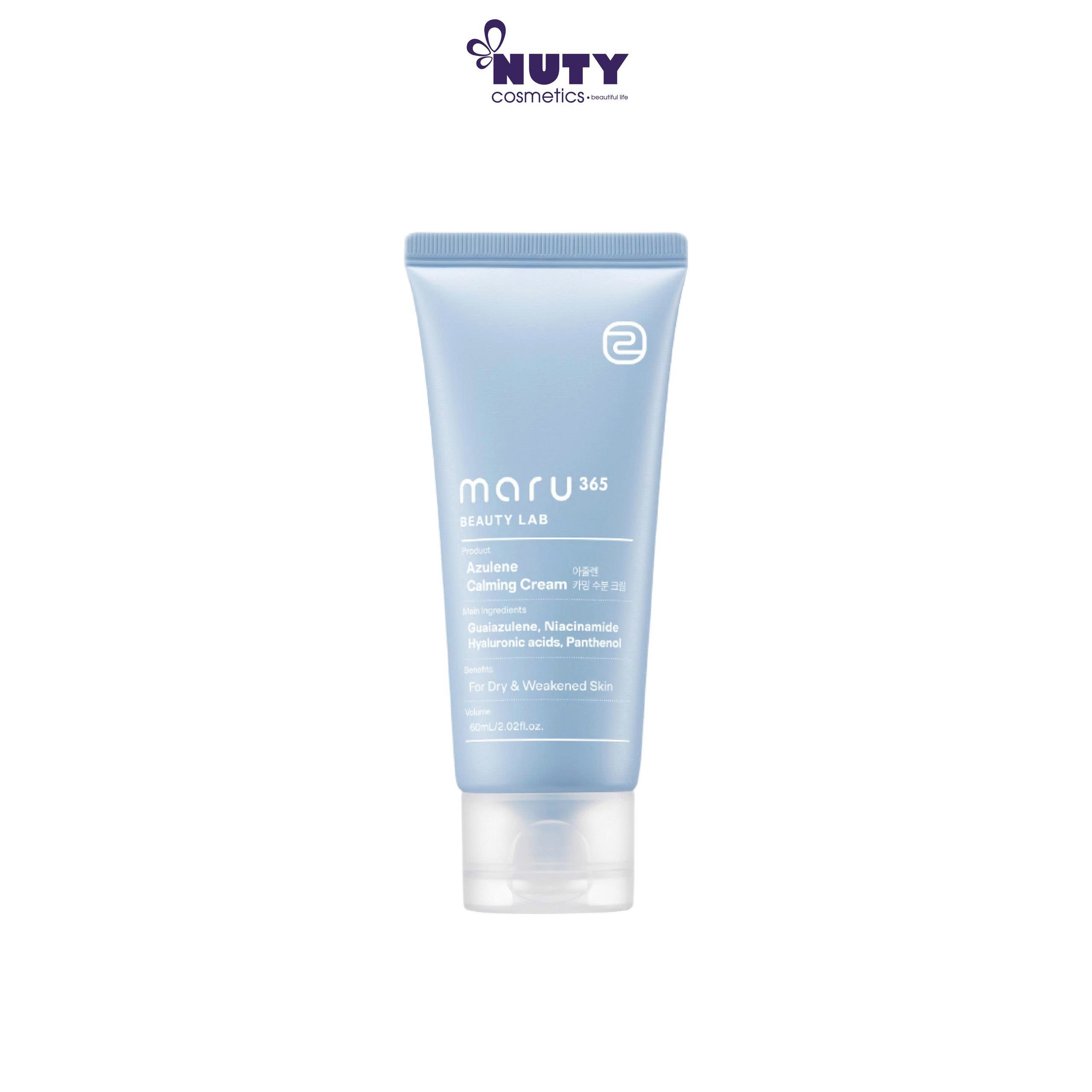 Kem Dưỡng Làm Dịu Da MARU365 Beauty LabAzulene Calming Cream (60ml)