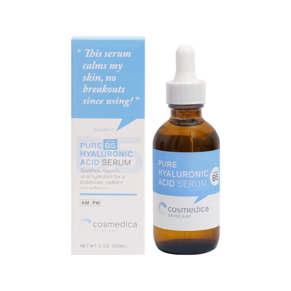 Tinh Chất Phục Hồi Và Dưỡng Ẩm Cosmedica Skincare Hyaluronic Acid + Vitamin B5 Serum (30ml)