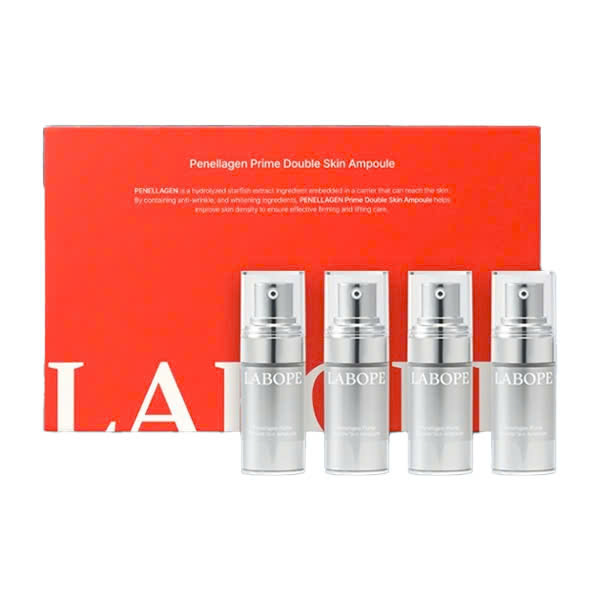 Bộ Dưỡng Da Hỗ Trợ Giảm Lão Hóa LABOPE Penellagen Prime Double Skin Ampoule (10ml x 4pcs)
