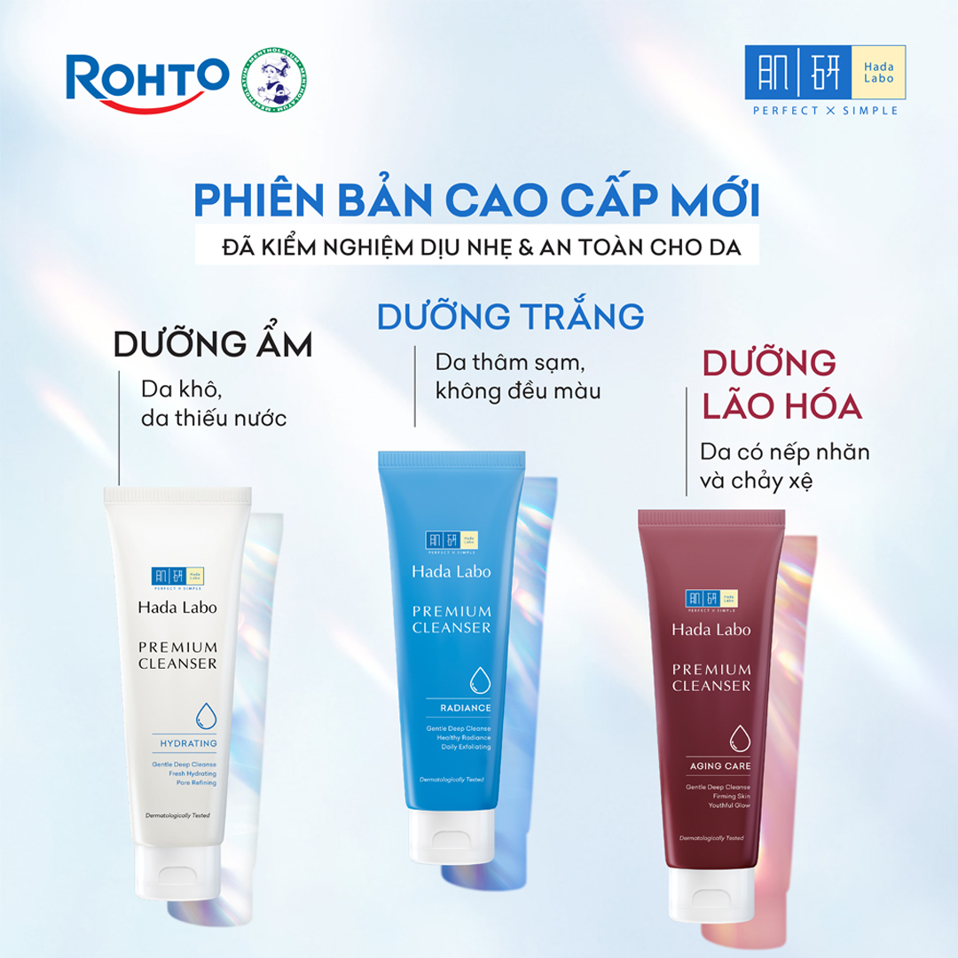 Sữa Rửa Mặt Hada Labo Dòng Cao Cấp 100g