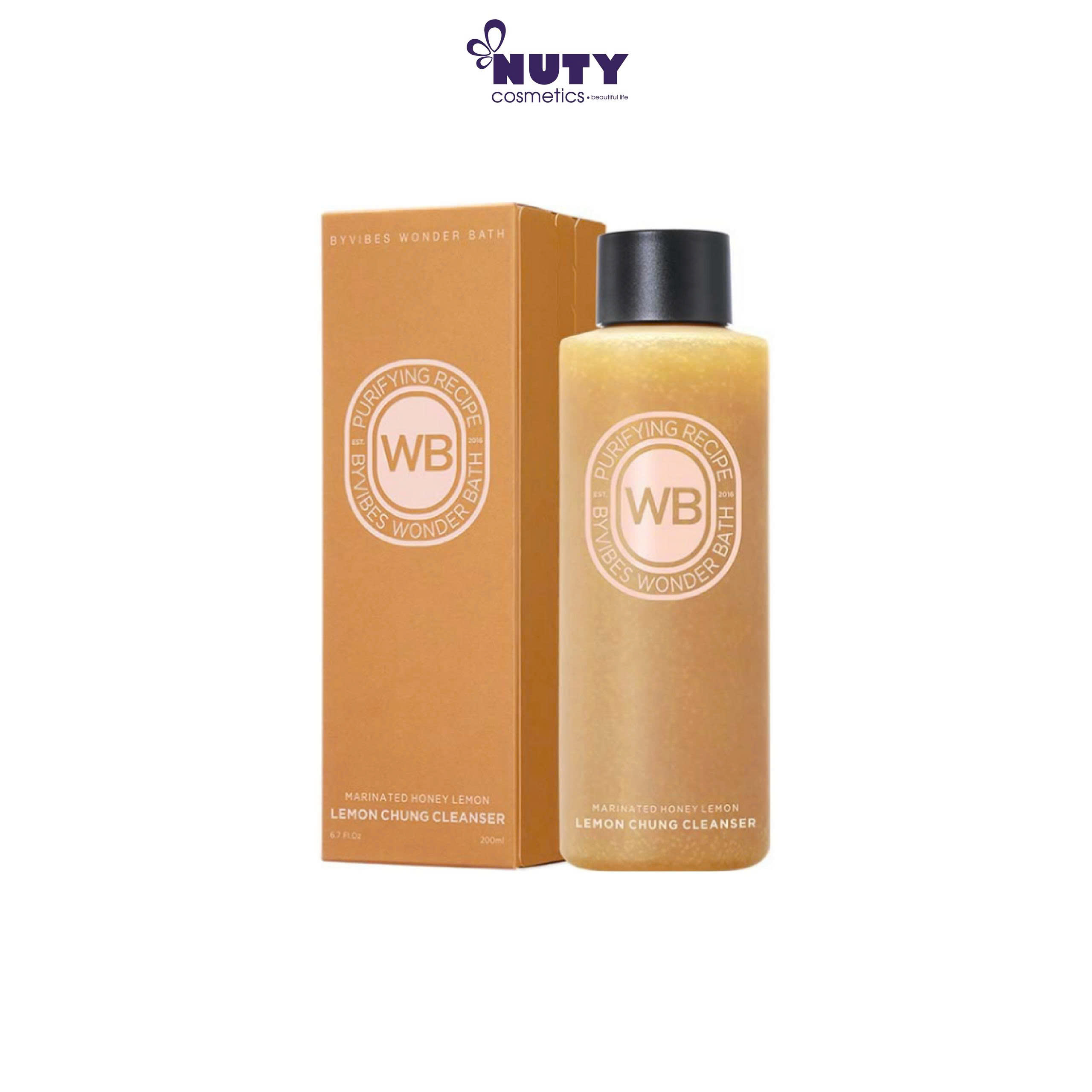 Sữa Rửa Mặt Chanh Đường Đen Lemon Chung Cleanser 200ML