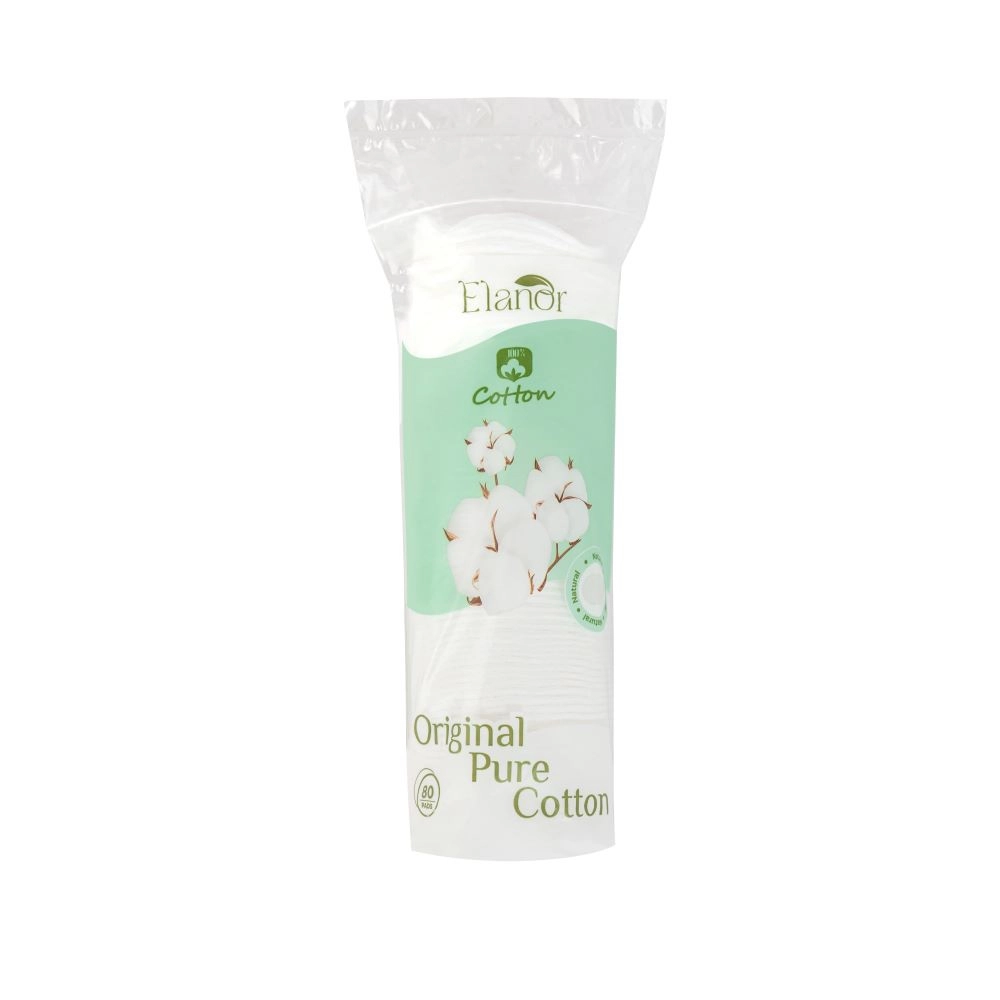 [Quà tặng] Bông Tẩy Trang Cotton Tự Nhiên Elanor Original Pure Cotton 80 miếng