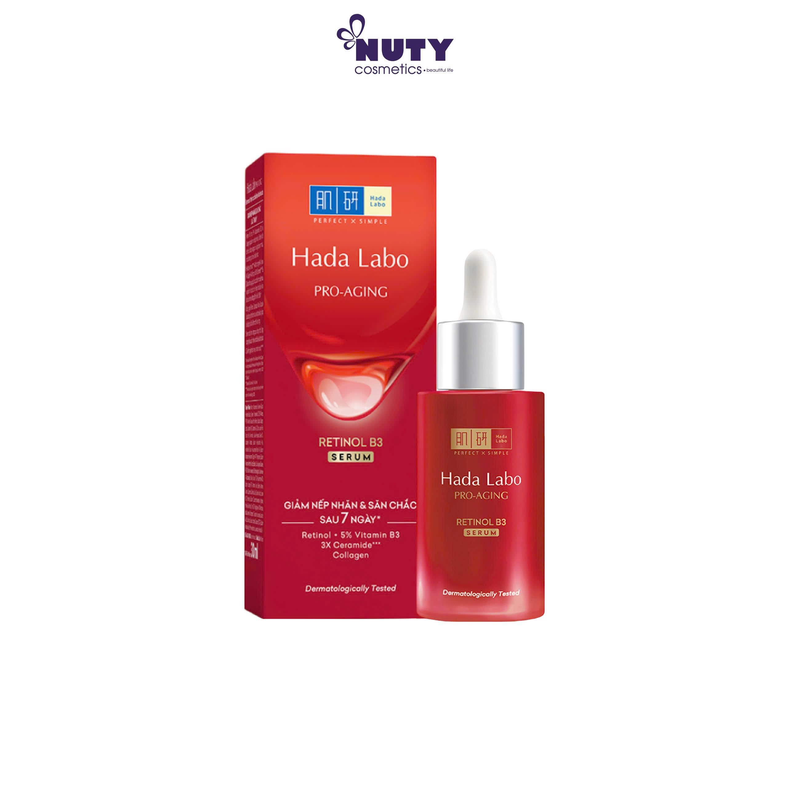 Serum Giúp Ngừa Lão Hóa Hada Labo Pro-Aging Retinol B3 30ml