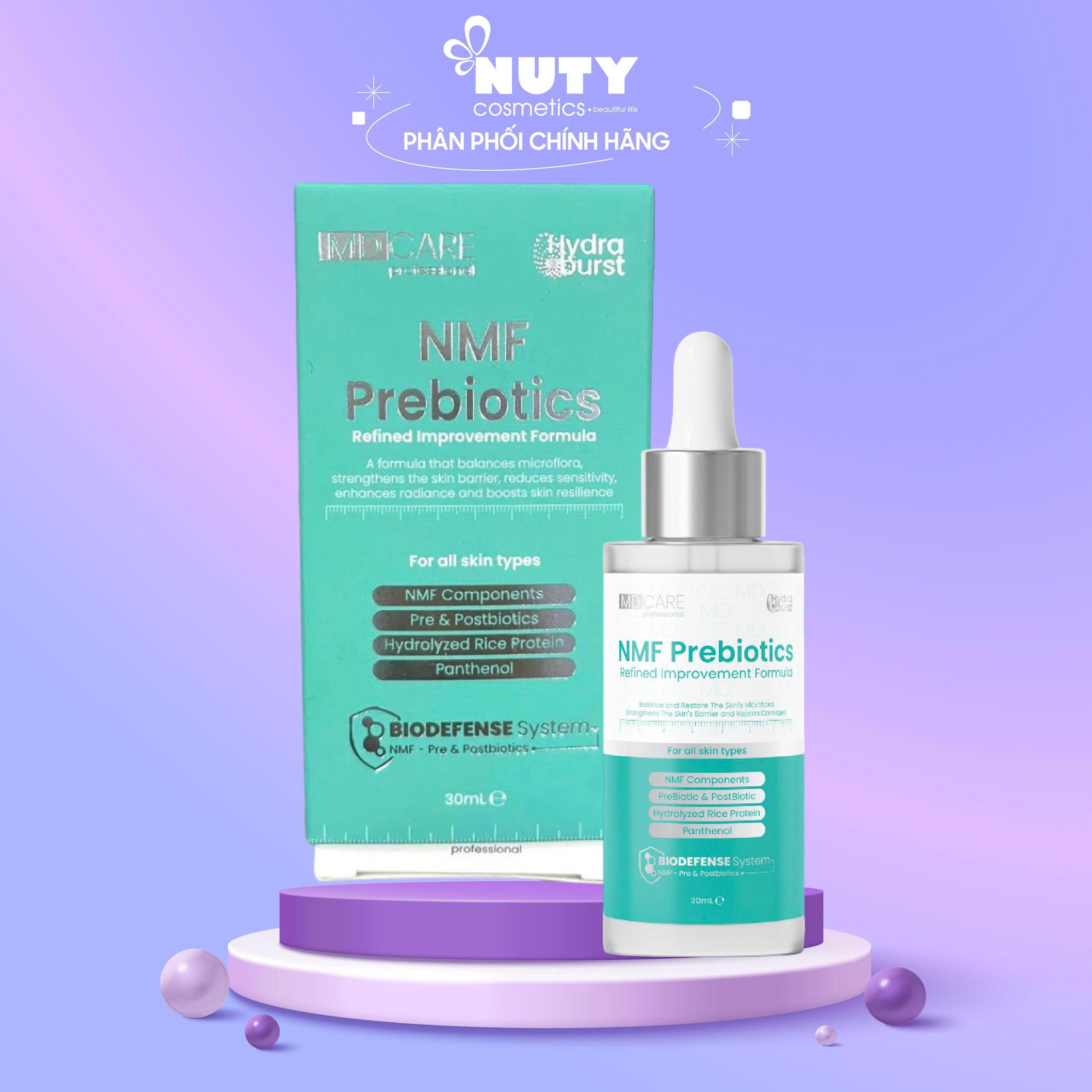Serum Cân Bằng Lợi Khuẩn & Phục Hồi Da MD CARE NMF Prebiotics Refined Improvement Formula 30ml