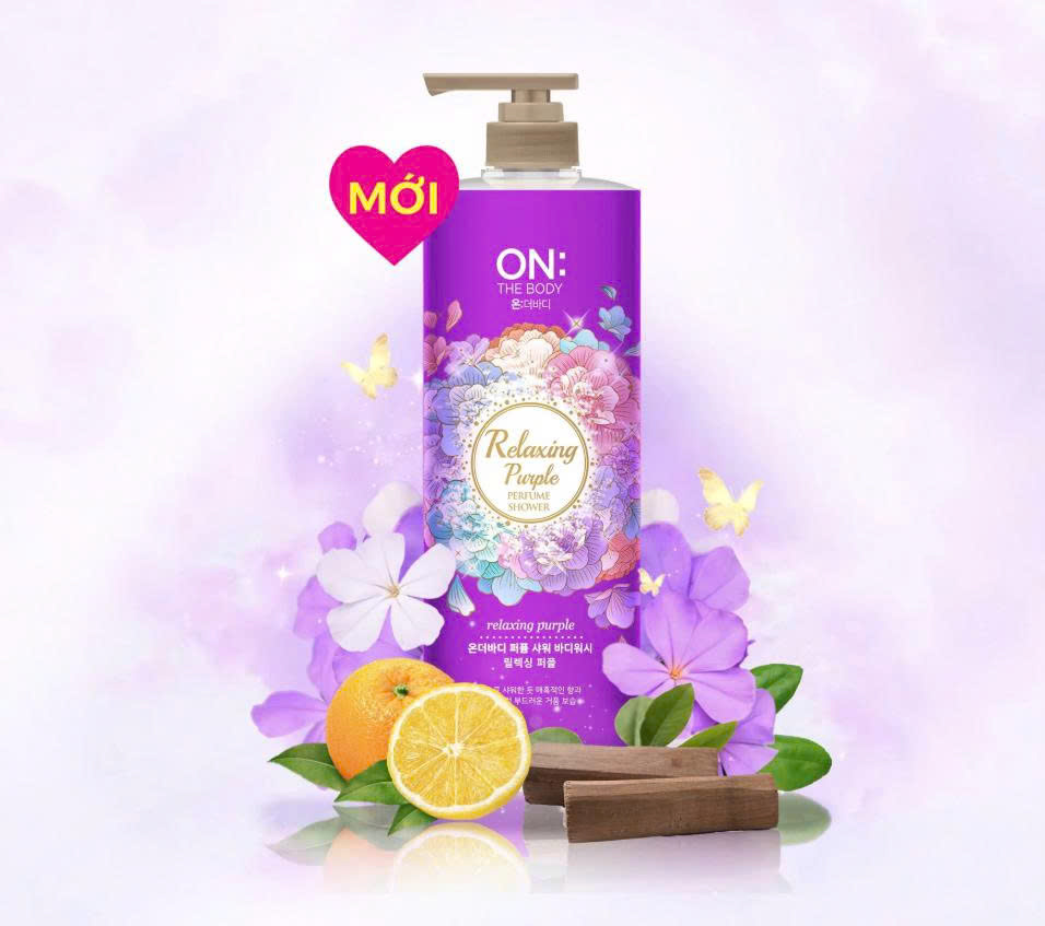 Sữa Tắm Nước Hoa On: The Body Perfume Body Wash (1000g) - #Relaxing Purple
