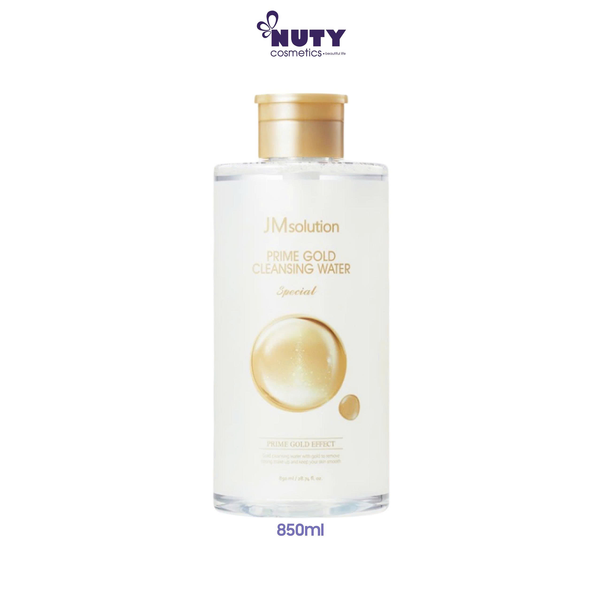 Nước Tẩy Trang JM Solution Prime Gold Cleansing Water 850ml