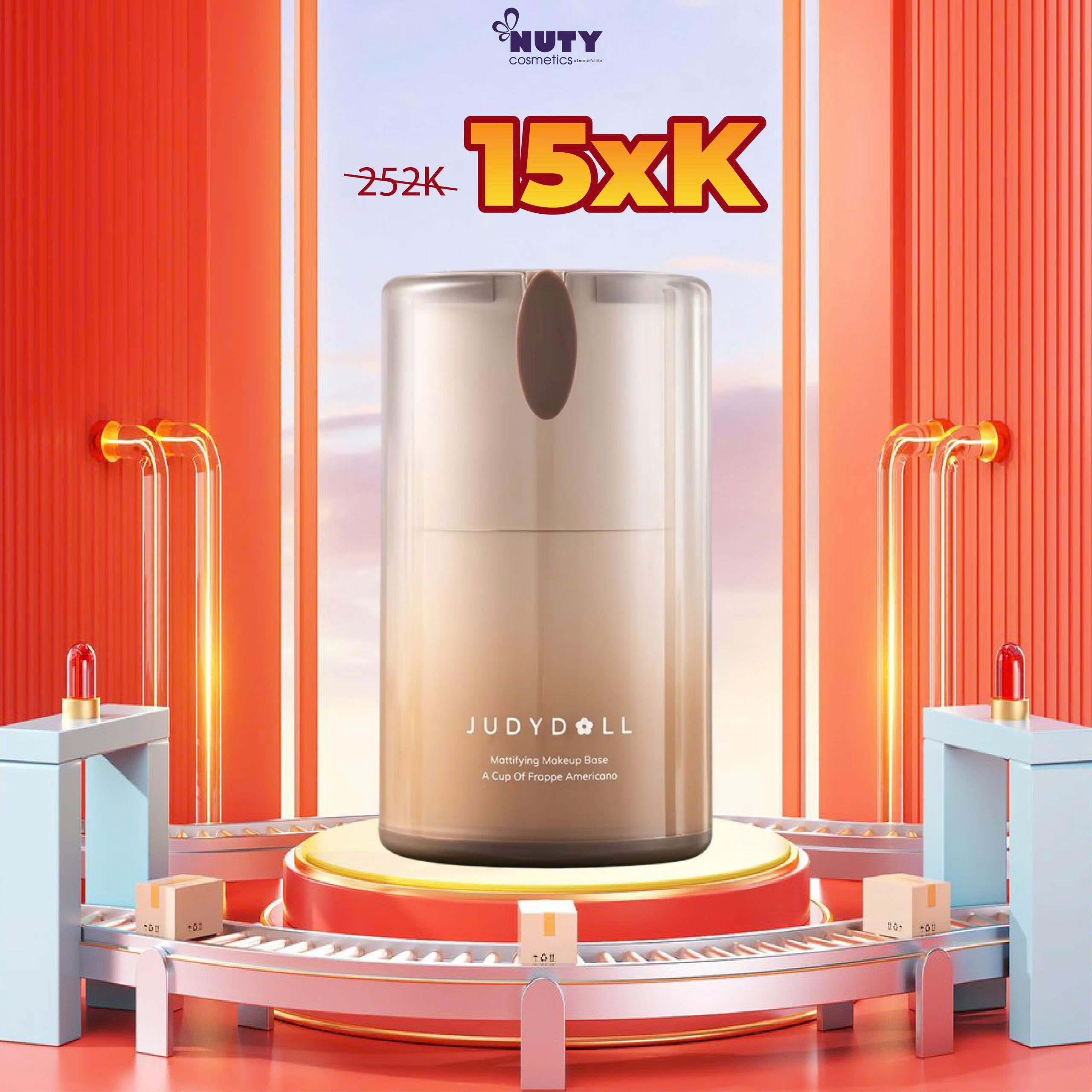 Kem Lót Judydoll Kiềm Dầu, Mỏng Nhẹ Mattifying Makeup Base 30g