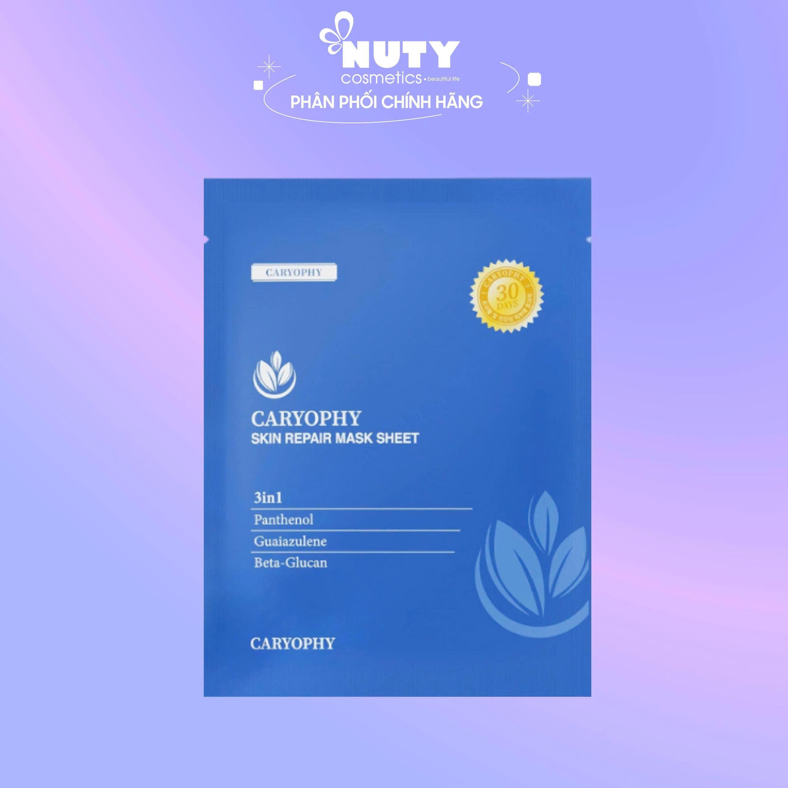 Mặt Nạ Phục Hồi Da Caryophy Skin Repair Mask Sheet 25g