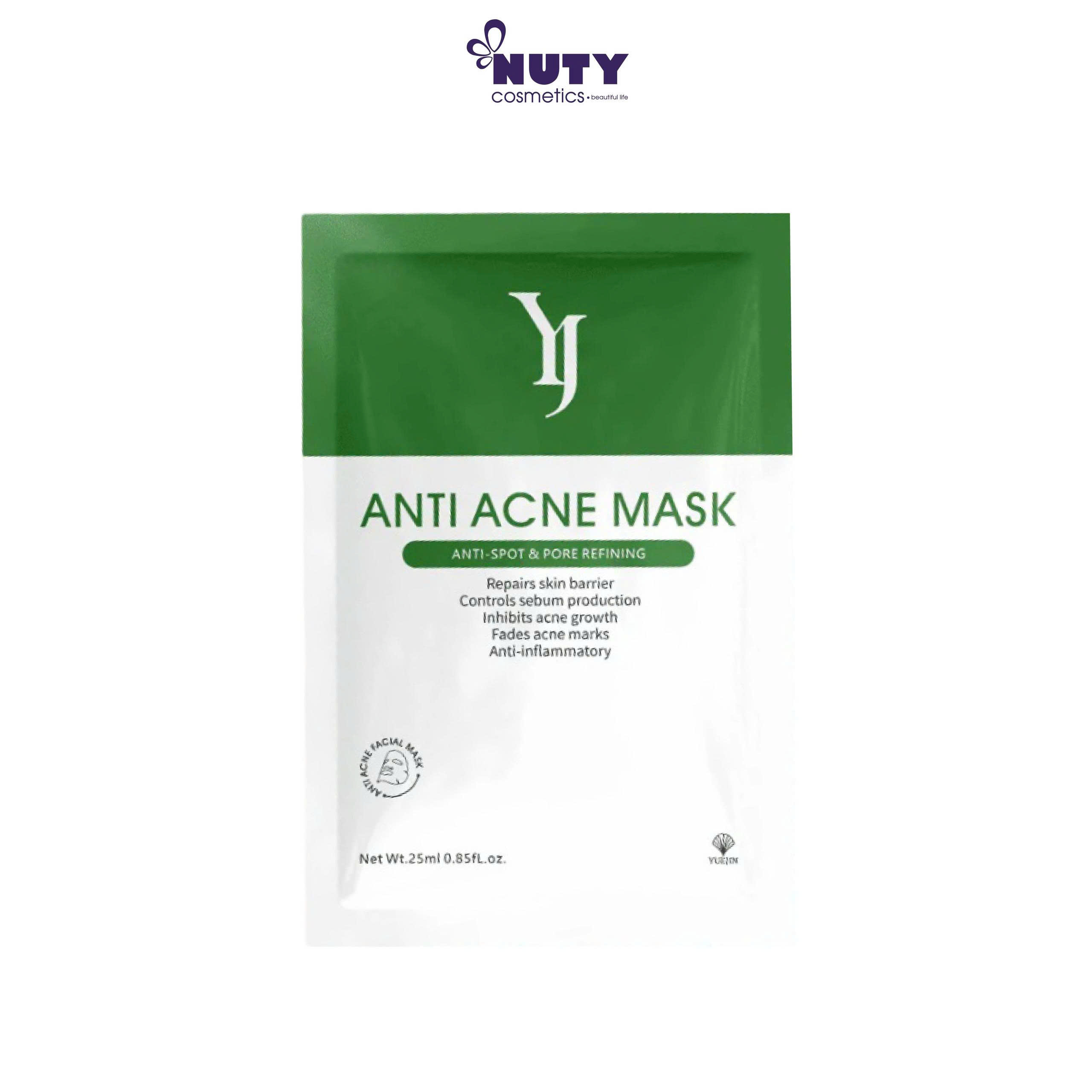 Mặt Nạ Giúp Giảm Mụn Yuejin Anti Acne Mask 25ml