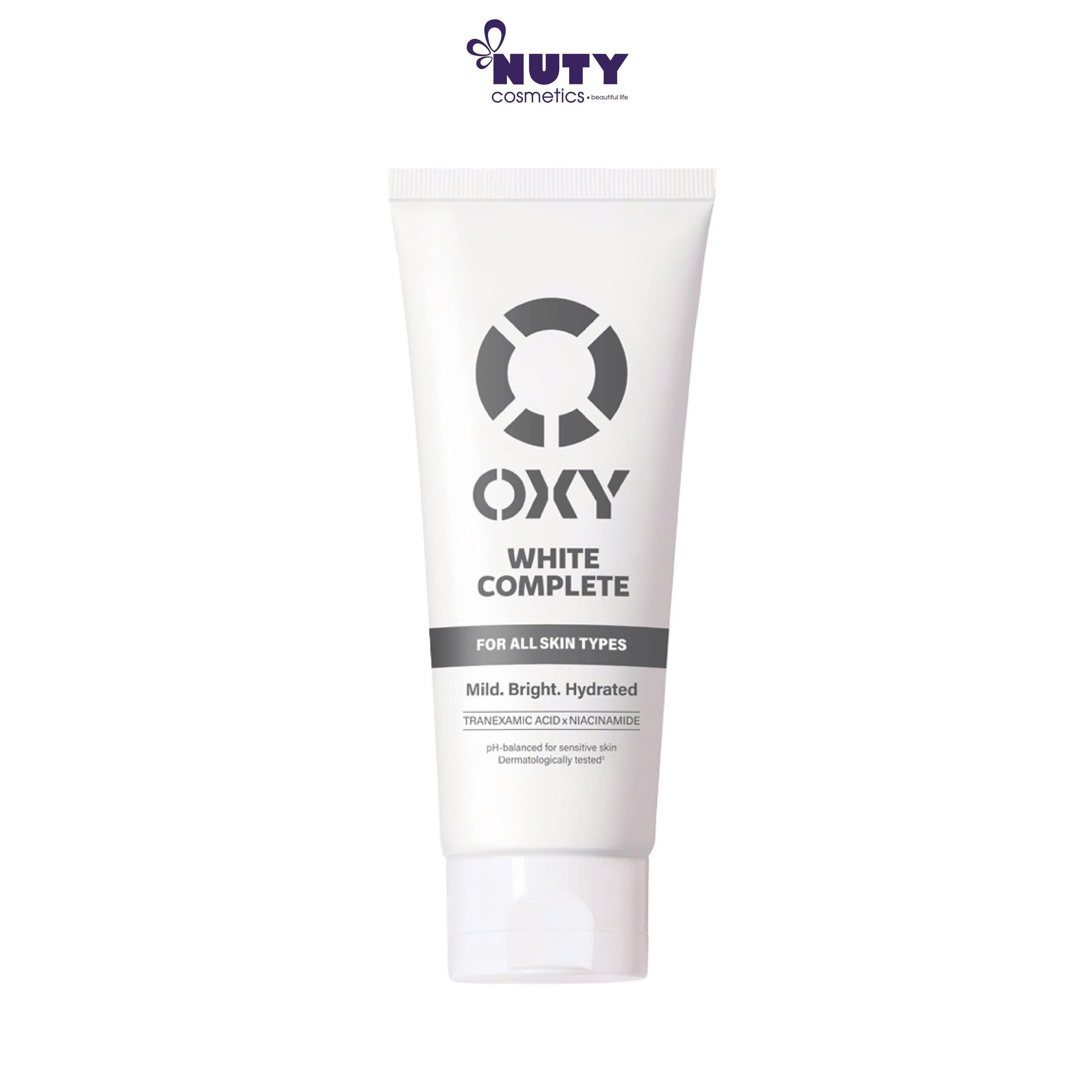 Sữa Rửa Mặt Cho Nam OXY Sạch Dịu Nhẹ, Sáng Da OXY White Complete 100g