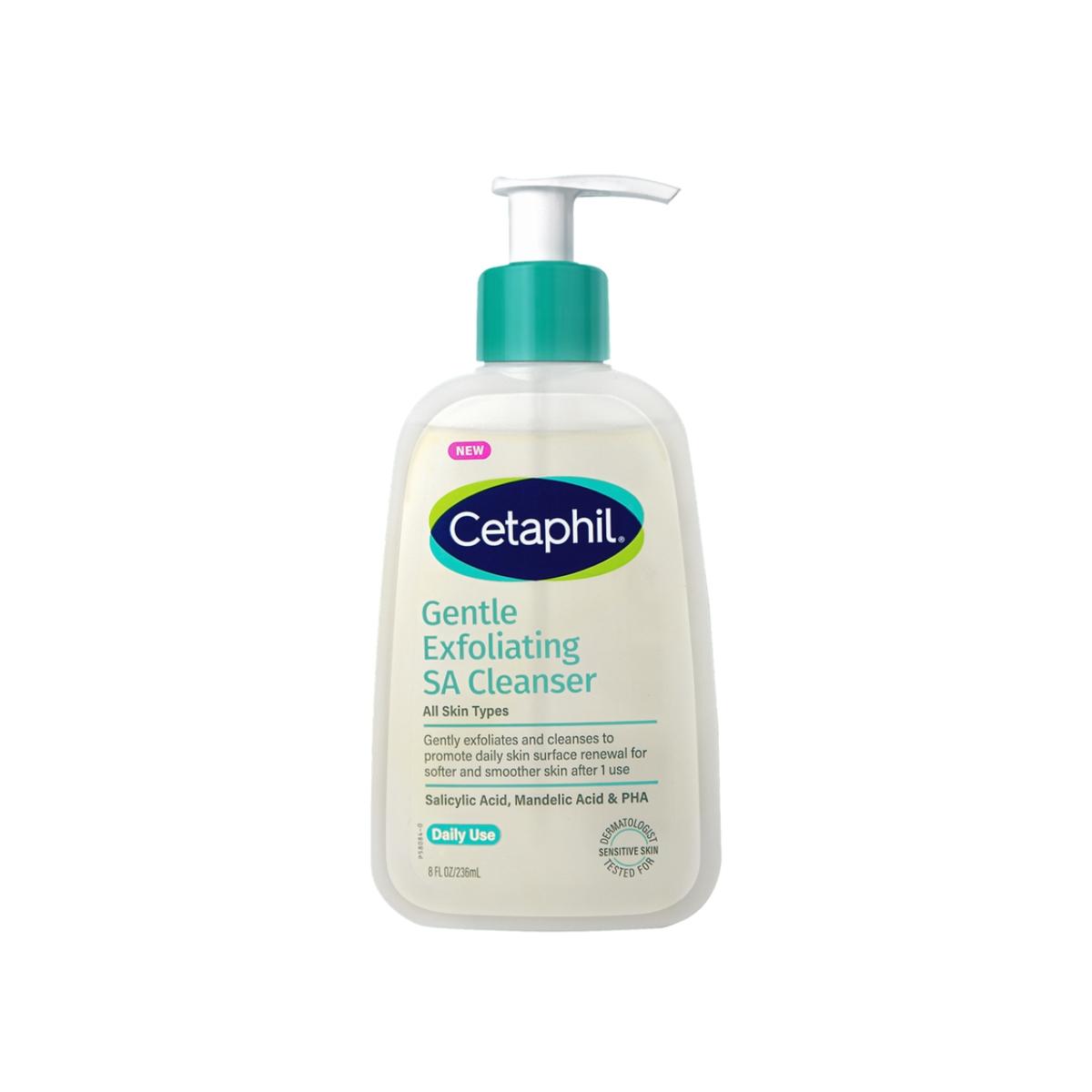Gel Rửa Mặt Giúp Sạch Sâu,Tẩy Tế Bào Chết Dịu Nhẹ Cetaphil Gentle Exfoliating SA Cleanser 236ml