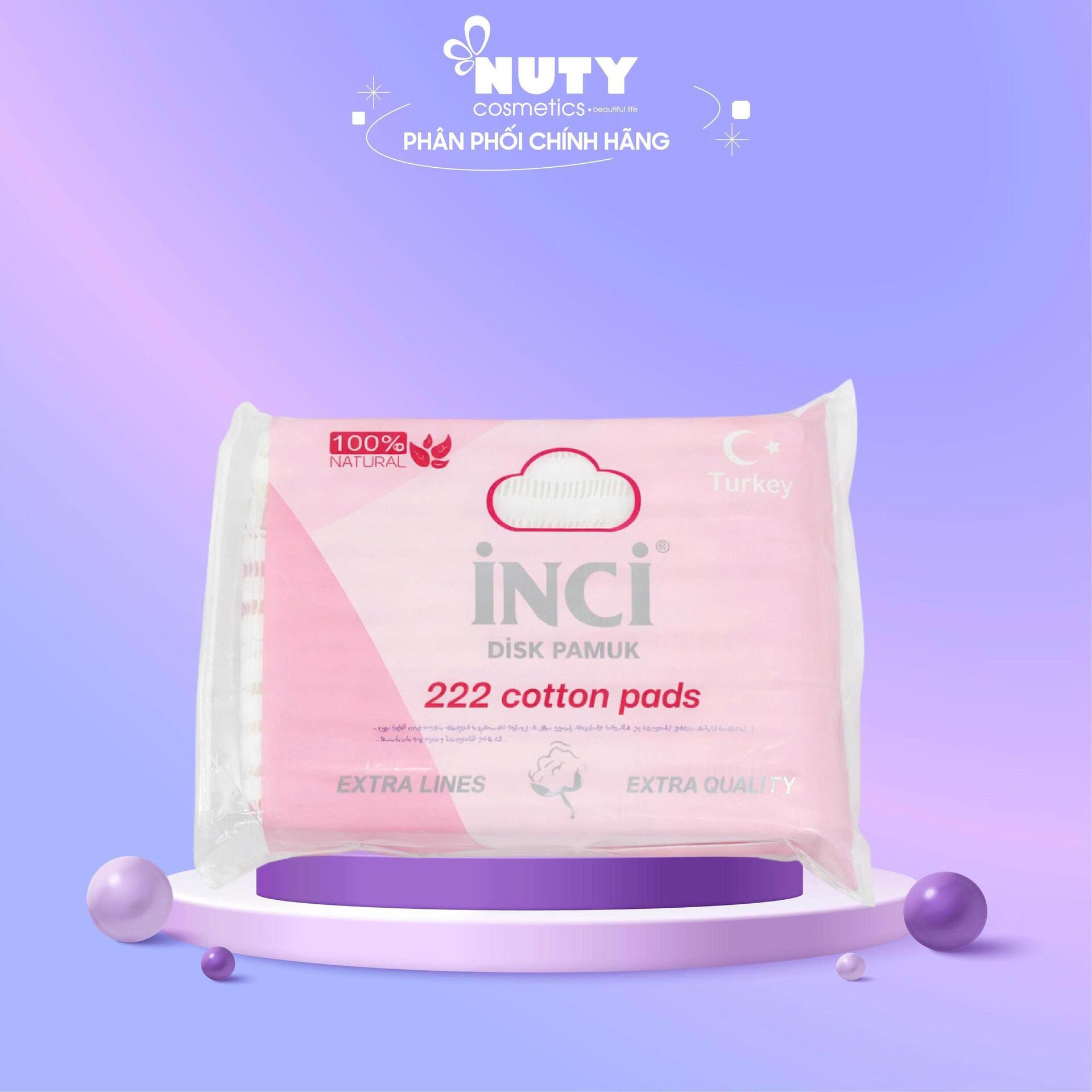 Bông Tẩy Trang Inci Cotton Pads (222 miếng)