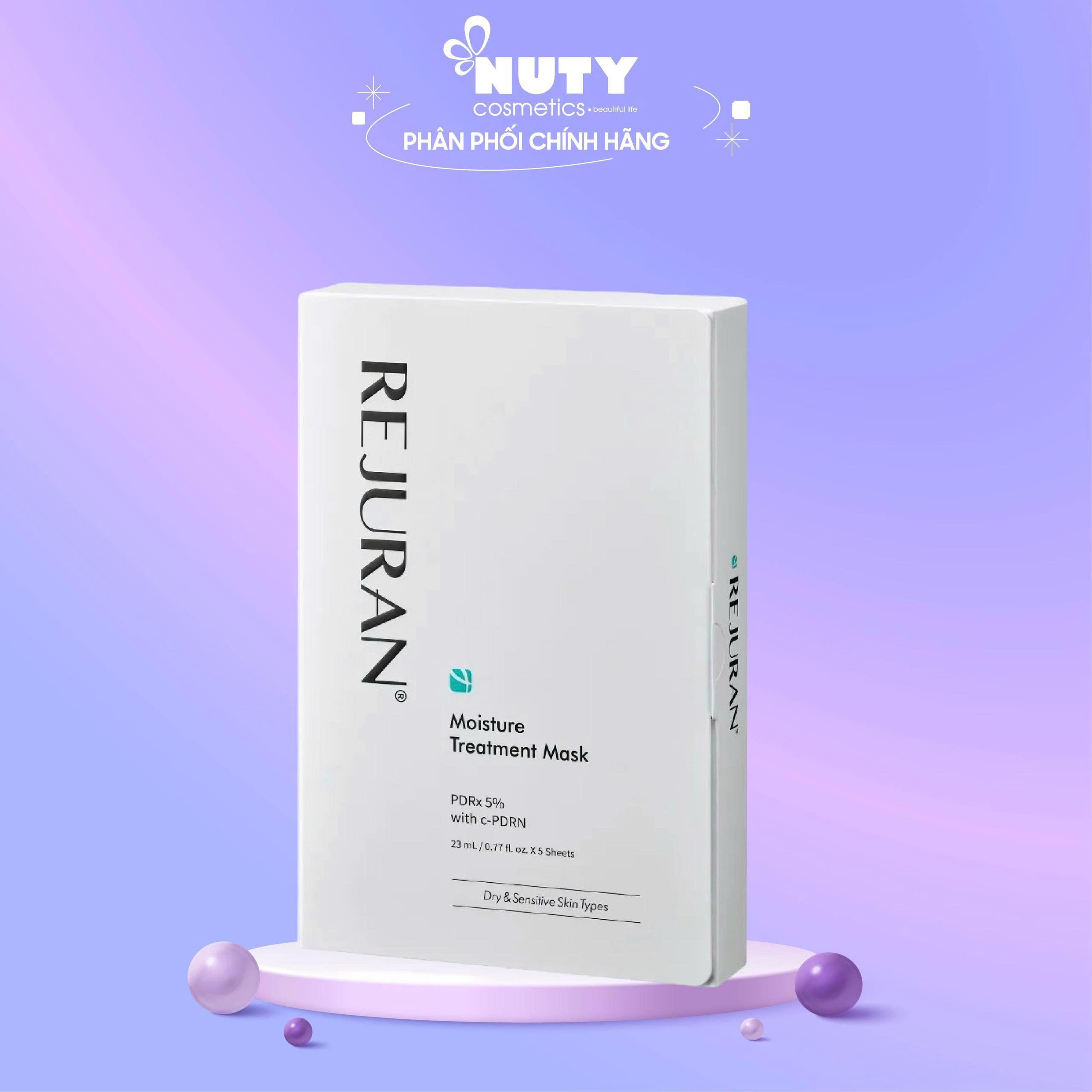 Mặt Nạ Dưỡng Ẩm Phục Hồi Da Rejuran Moisture Treatment Mask (Hộp 5 miếng)