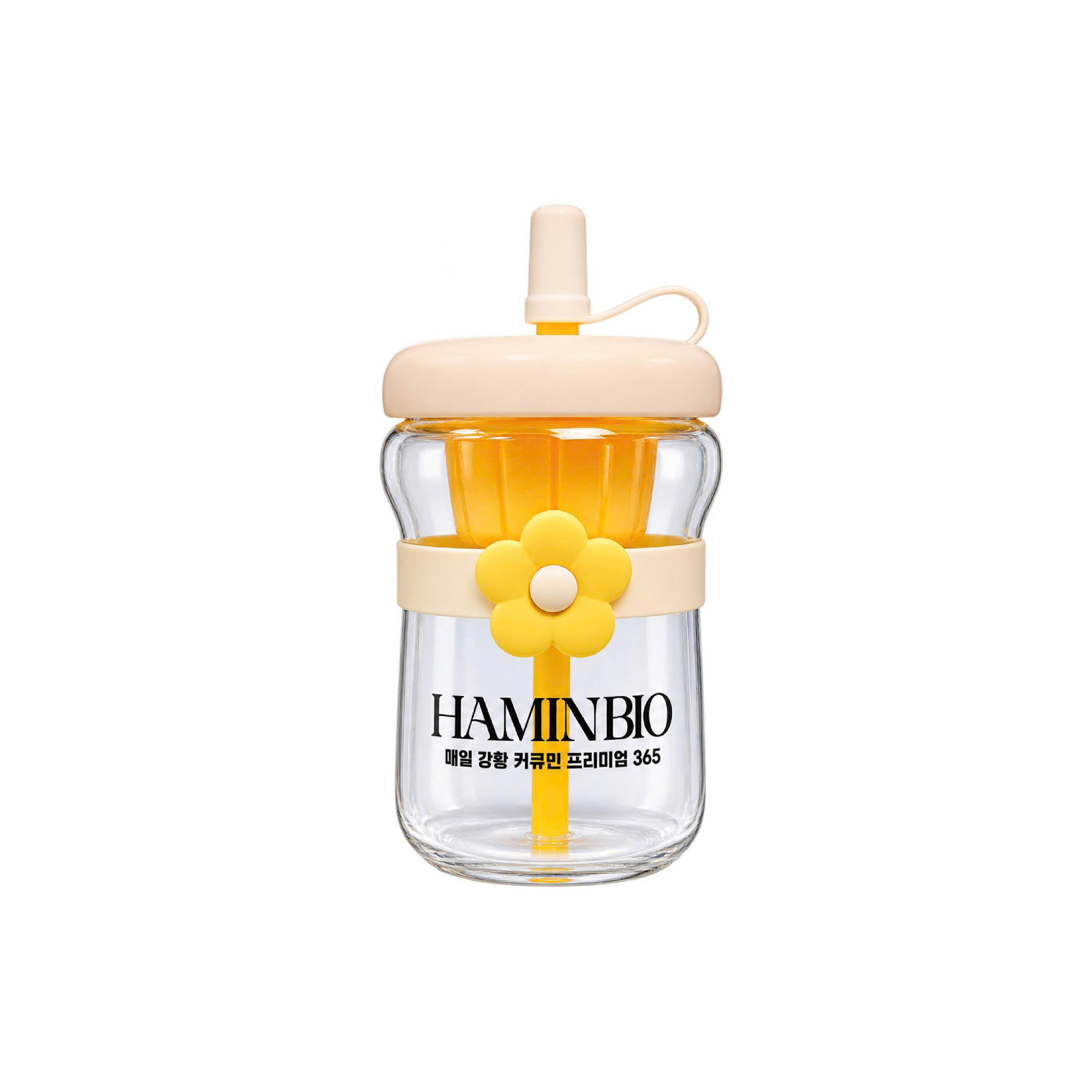 [Hàng tặng không bán] Bình Thủy Tinh Hamin Bio 500ml - Màu ngẫu nhiên