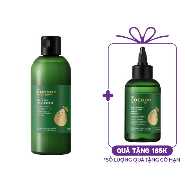 Dầu Gội Bưởi Giảm Rụng & Kích Thích Mọc Tóc Cocoon Pomelo Shampoo (310ml)