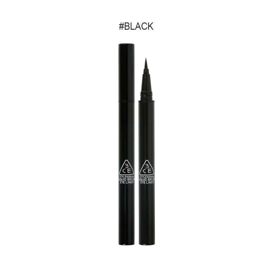 3CE Liquid Brush Eyeliner #Black 1g 320K