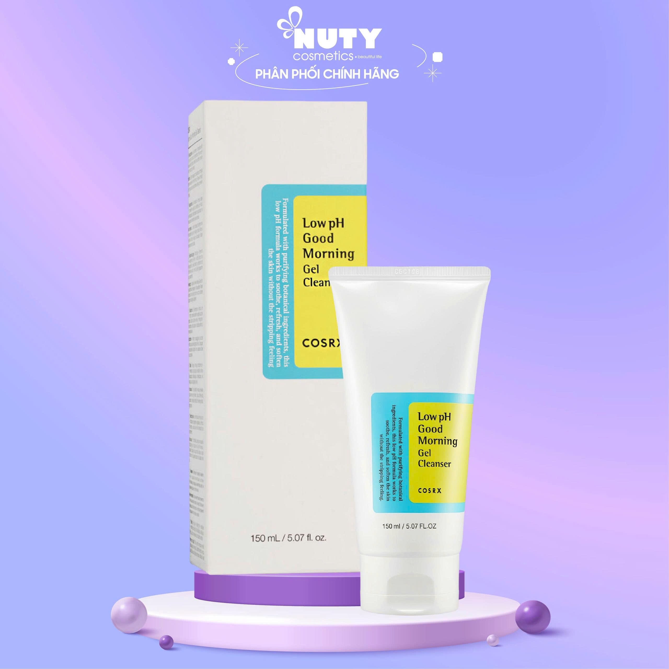 Gel Rửa Mặt Tràm Trà 0.5% BHA Cosrx Low PH Good Morning Gel Cleanser 150ml