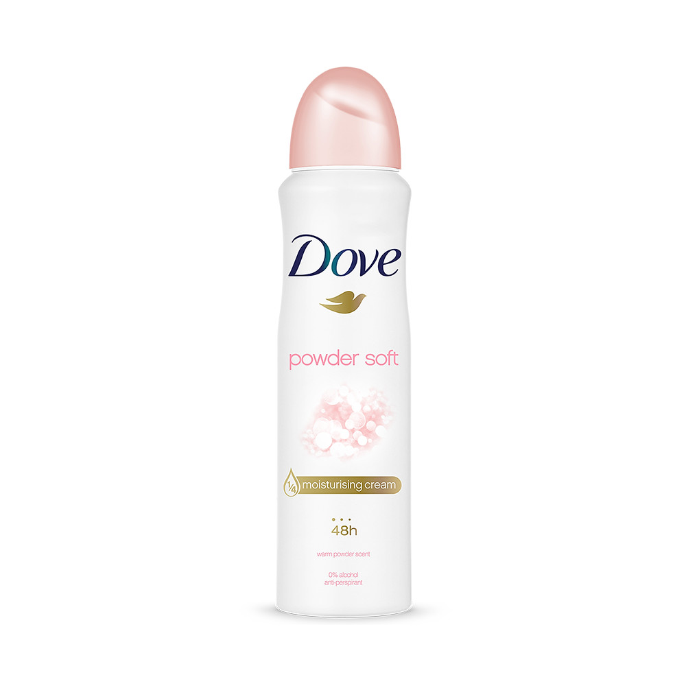 Xịt khử mùi Dove#Powder Soft (150ml )