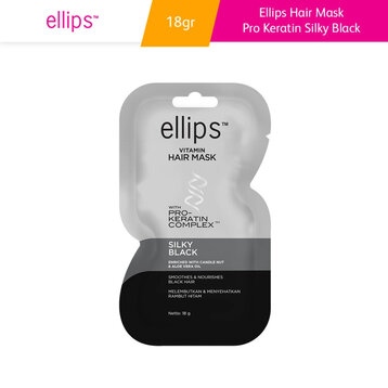 Ellips Vitamin Hair Mask 18g #Silky Black (Đen) 15K SALE