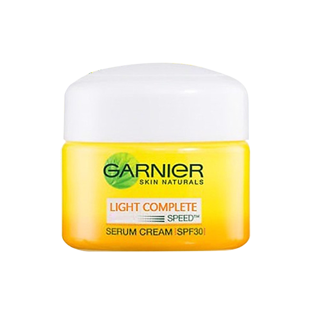 Kem Dưỡng Serum Sáng Da Ban Ngày Garnier Light Complete Vitamin C Serum  Cream SPF30 (18ml) - Nuty Cosmetics