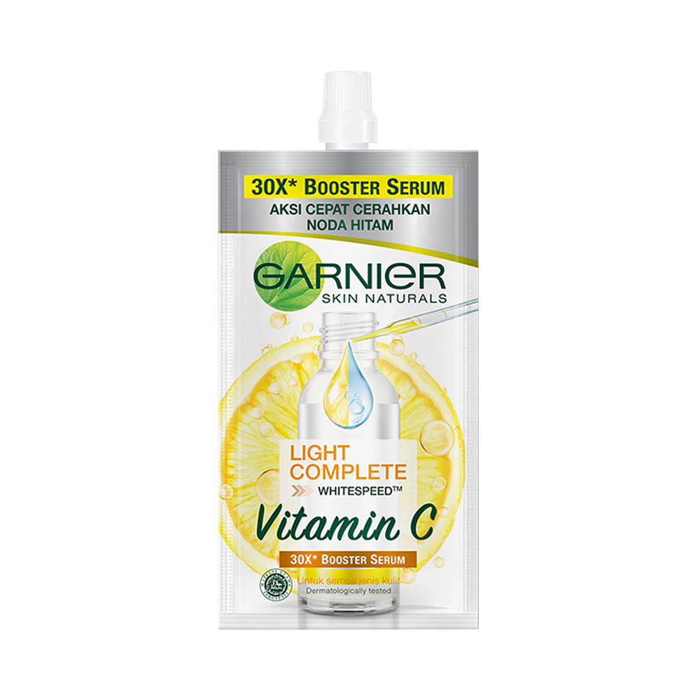 Tinh Chất Dưỡng Sáng, Mờ Thâm, Giảm Nám Garnier Light Complete Speed Vitamin C Booster Serum (7.5ml)