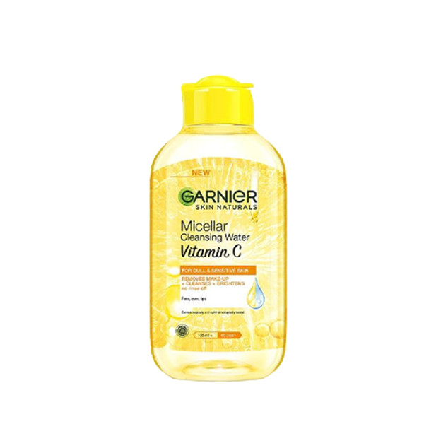Nước Tẩy Trang Dành Cho Da Xỉn Màu, Nhạy Cảm Garnier Micellar Cleansing Water Vitamin C For Dull & Sensitive Skin (125ml)