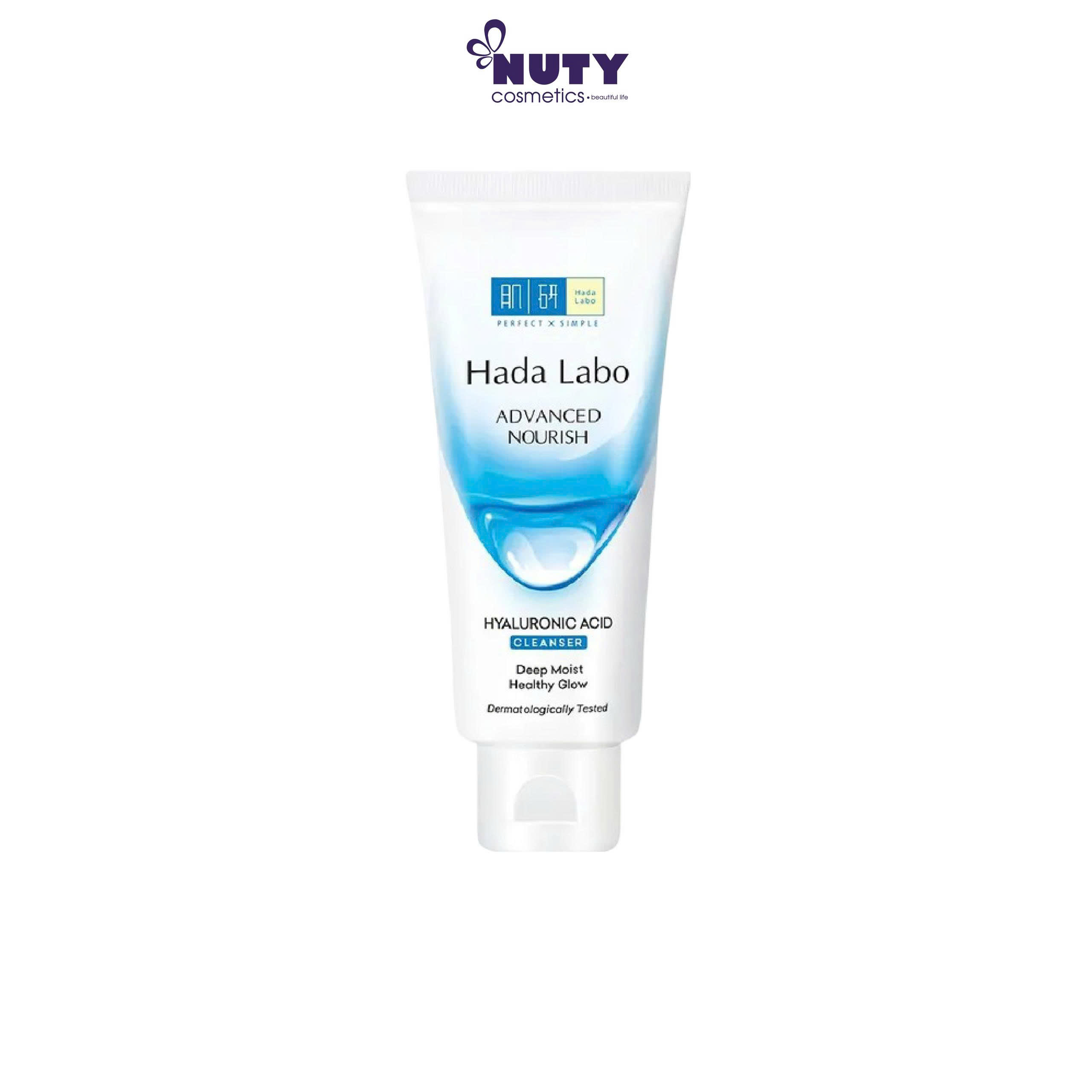 Kem Rửa Mặt Dưỡng Ẩm Hada Labo Advanced Nourish Cleanser (80g)