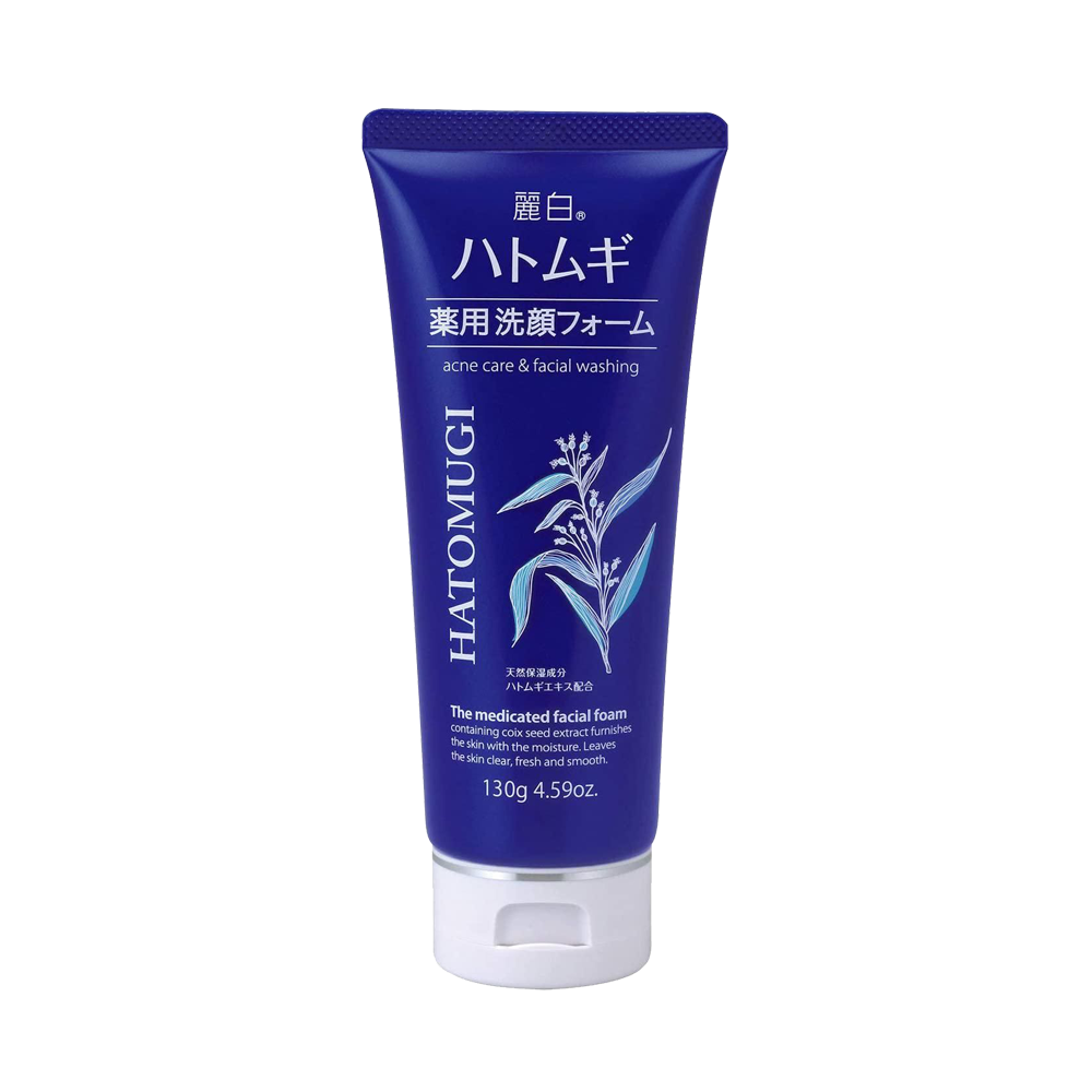 Sữa Rửa Mặt Hatomugi Acne Care Facial Washing The Medicated Facial Foam (130g)