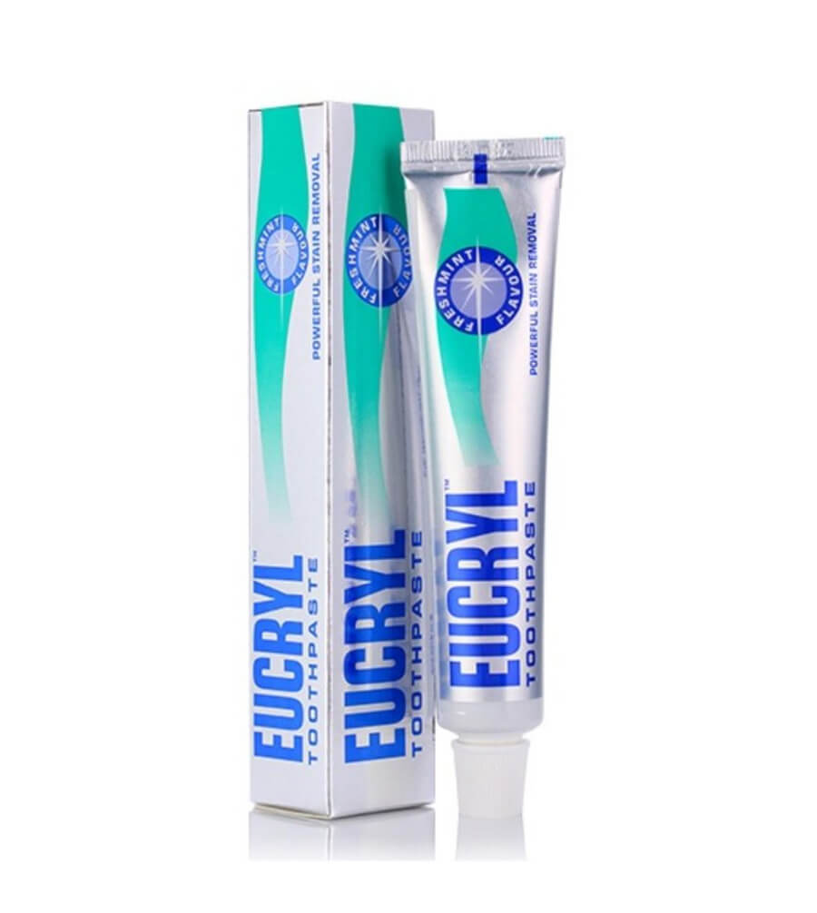 Kem Đánh Răng Hỗ Trợ Trắng Sáng Eucryl Toothpaste (62g)