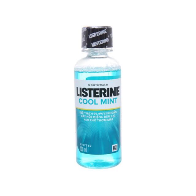 Listerine nước súc miệng Cool Mint 100ml 28K SALE
