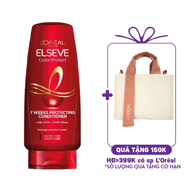 Dầu Xả Loreal Elseve Color Protect 7 Weeks Protecting Conditioner (280ml)