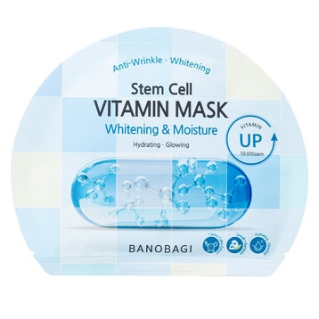 Mặt Nạ Banobagi Dưỡng Sáng Và Cấp Ẩm Cho Da Stem Cell Vitamin Mask #Whitening and Moisture (30g)