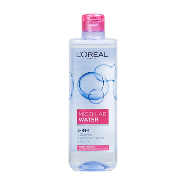 Nước Tẩy Trang Dưỡng Ẩm Loreal Micellar Water  3-in-1 Moisturizing (400ml)