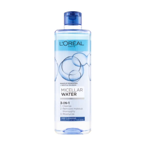 Nước Tẩy Trang Làm Sạch Sâu Loreal  Micellar Water 3-in-1 Deep Cleansing (400ml)