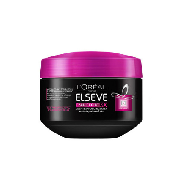 Kem Ủ Ngăn Gãy Rụng Tóc Loreal Paris Elseve Fall Resist 3X Mask (200ml)