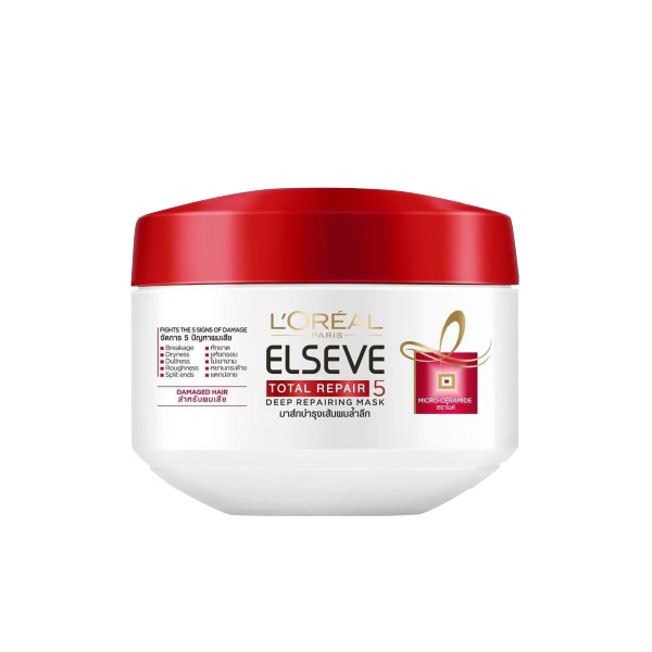 Kem Ủ Phục Hồi Tóc Hư Tổn Loreal Elseve Total Repair 5 Deep Reparing Mask (200ml)